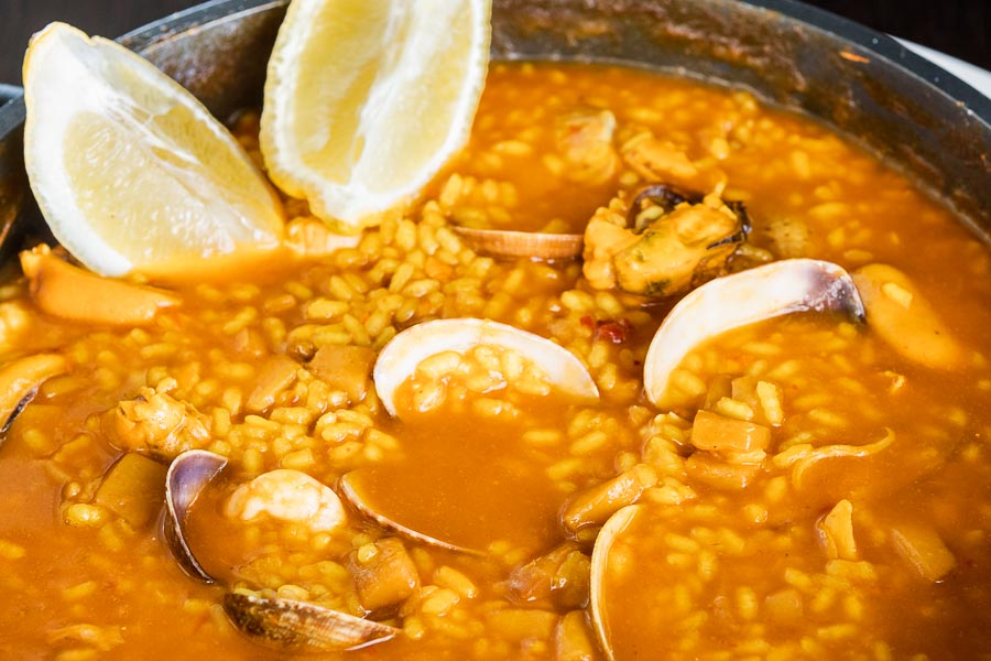 Paella aux fruits de mer 'Al señorito' (2 personnes)