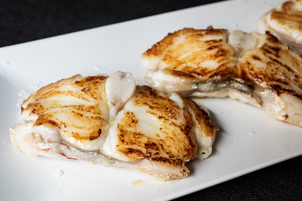 Grilled monkfish