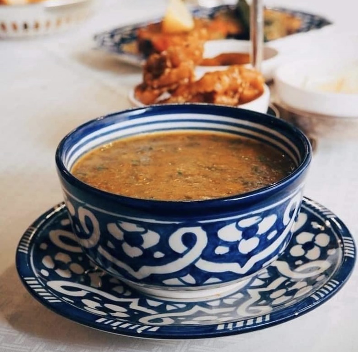 Harira (sopa tradicional de Marruecos)