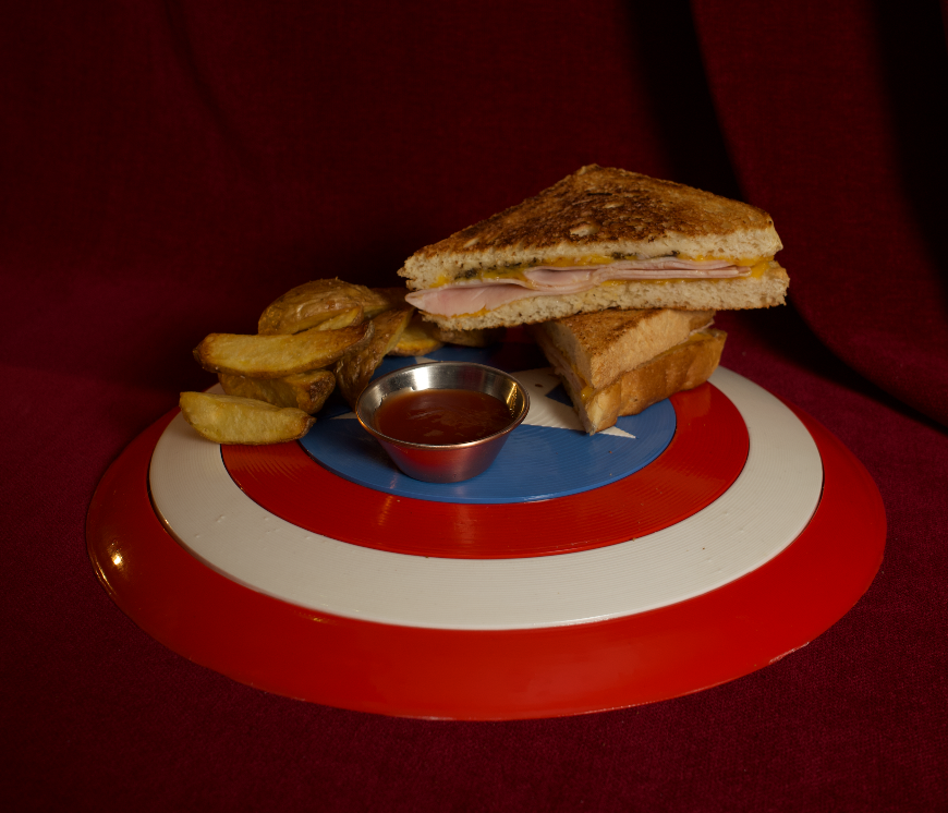 Сэндвич с трюфелем «Капитан Америка»
