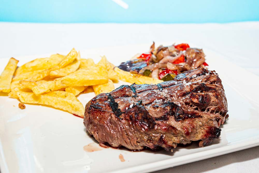 Grilled Beef Fillet Steak or with Pedro Ximénez Sauce