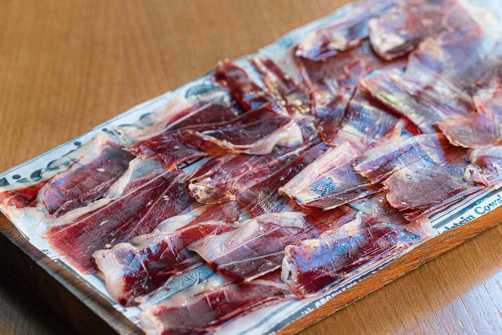 Iberian ham board (100 gr)