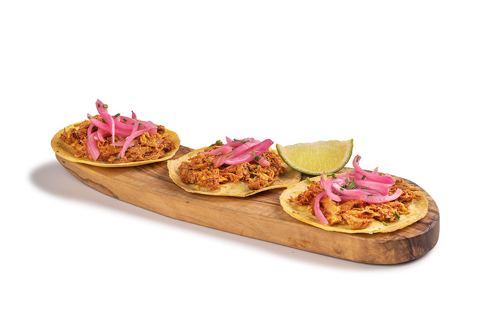 Tacos de cochinita Pibil ( 3 uds ) 