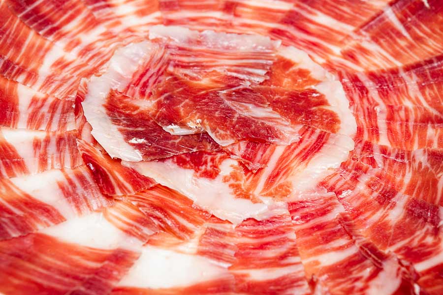 Acorn-fed Iberian ham