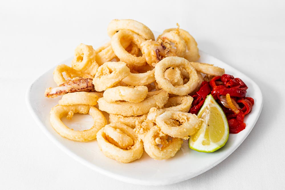 Fried squids