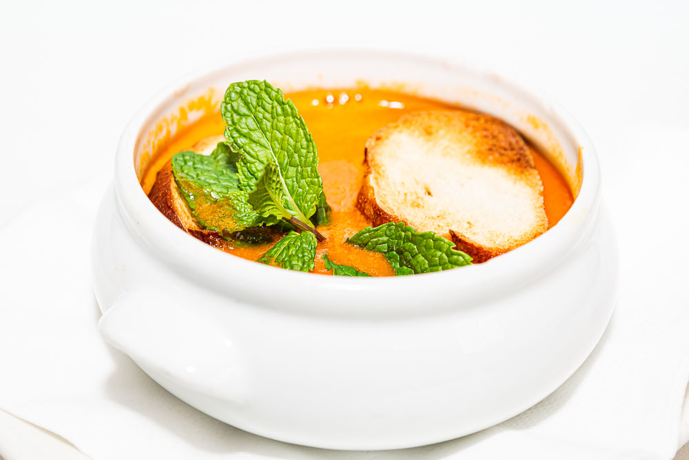 Tomato Soup with Mint